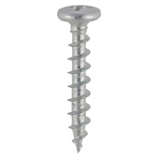 4.3 x 20 Window Fabrication Screws - Friction Stay - Shallow Pan Countersunk - PH - Single Thread - Gimlet Tip - Stainless Steel (1000PC)