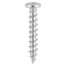 4.8 x 16 Window Fabrication Screws - Friction Stay - Shallow Pan with Serrations - PH - Single Thread - Gimlet Tip - Stainless Steel (1000PC)