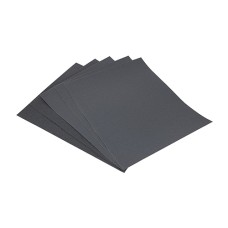 230 x 280mm (180/320) Wet & Dry Sanding Sheets - Mixed - Black (5PC)