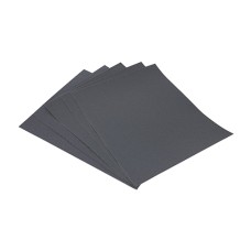 230 x 280mm Wet & Dry Sanding Sheets - 600 Grit - Black (5PC)