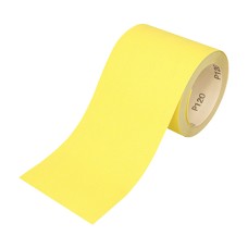 115mm x 10m Sandpaper Roll - 60 Grit - Yellow 