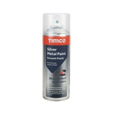 380ml Silver Metal Paint - Smooth Finish 