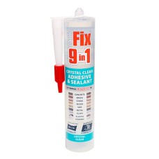 290ml 9 in 1 Adhesive & Sealant - Crystal Clear 