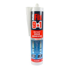 290ml 9 in 1 Instant Grab Adhesive - Clear 