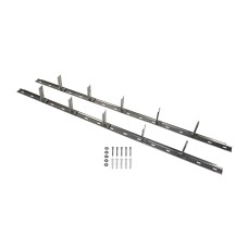 41 x 1170 Wall Starter Kit - Stainless Steel 