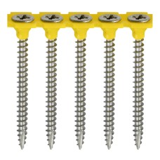 4.0 x 40 Collated Classic Multi-Purpose Screws - PZ - Double Countersunk - A2 Stainless Steel
 (1000PC)