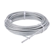 4mm x 10m Wire Rope - Zinc 