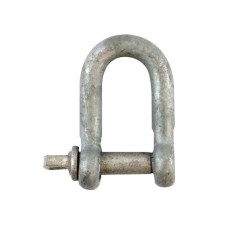 5mm Dee Shackles - Hot Dipped Galvanised (20PC)