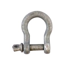 6mm Bow Shackles - Hot Dipped Galvanised (20PC)