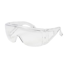 One Size Overspecs Safety Glasses - Clear 
