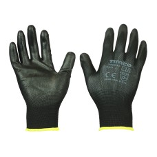 Medium Durable Grip Gloves - PU Coated Polyester 