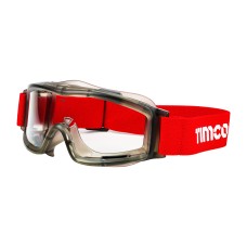 One Size Premium Safety Goggles - Clear 