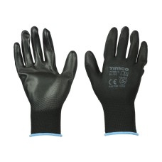 X Large Durable Grip Gloves - PU Coated Polyester 