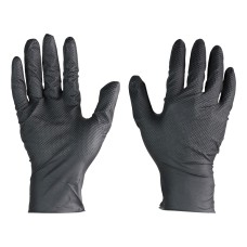 Medium Diamond Textured Disposable Nitrile Gloves (50EA)