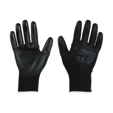 Large Durable Grip Gloves - PU Coated Polyester 