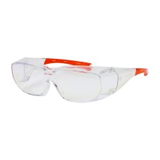 One Size Slimfit Overspecs Safety Glasses - Clear 