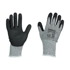 Medium High Cut Gloves - PU Coated HPPE Fibre with Glass Fibre 