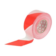 500m x 70mm Barrier Tape - Red & White 