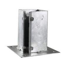 100mm Bolt Down Shoe - Hot Dipped Galvanised 