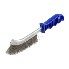 255mm Wire Hand Brush - Stainless Steel 