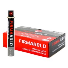 2.8 x 50/1CFC FirmaHold Collated Clipped Head Nails & Fuel Cells - Retail Pack - Ring Shank - FirmaGalv (1100PC)