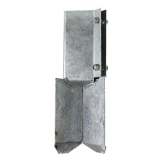 100mm Concrete In Shoe - Bolt Secure - Hot Dipped Galvanised 