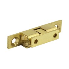 43mm Double Ball Catches - Electro Brass (2PC)