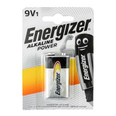 9V 522 Energizer Alkaline Power 9V Battery 
