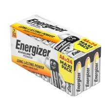 AA Energizer Alkaline Power Battery - Value Home Pack (24PC)