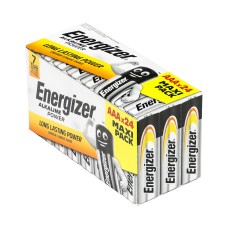 AAA Energizer Alkaline Power Battery - Value Home Pack (24PC)