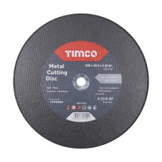 300 x 20.0 x 3.2 Bonded Abrasive Disc - For Cutting (25PC)