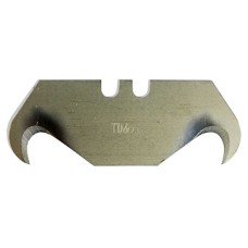 51 x 19 x 0.6 Hooked Utility Knife Blades (10PC)