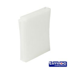 50mm Timloc Cavity Wall Weep Extension - Clear - 1144 (100PC)