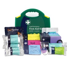 Small Workplace First Aid Kit - British Standard Compliant 