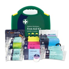 Medium Workplace First Aid Kit - British Standard Compliant 