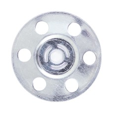 35mm Metal Insulation Discs - Galvanised (100PC)