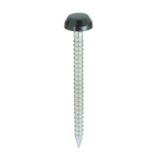 30mm Polymer Headed Pins - A4 Stainless Steel - Black (250PC)