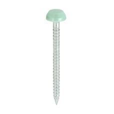 30mm Polymer Headed Pins - A4 Stainless Steel - Chartwell Green (250PC)