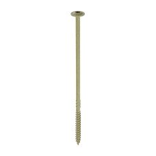 6.7 x 175 Timber Frame Construction & Landscaping Screws - Wafer - Exterior - Green Organic (50PC)