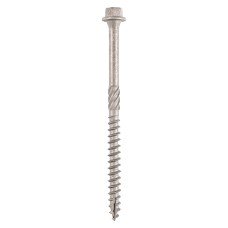 6.7 x 300 Timber Frame Construction & Landscaping Screws - Hex - A4 Stainless Steel (25PC)