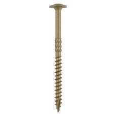 6.7 x 95 Timber Screws - TX - Wafer - Exterior - Green (6PC)