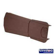 420 x 140/170 Timloc Ambi-Verge Universal Dry Fix Verge System - Brown - 99142 (20PC)