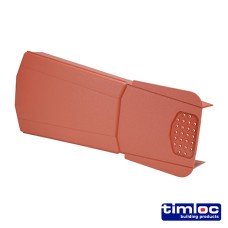 420 x 140/170 Timloc Ambi-Verge Universal Dry Fix Verge System - Terracotta - 99144 (20PC)