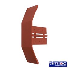 155 x 105 Timloc Dry Verge Eaves Starter - Terracotta - 99156 