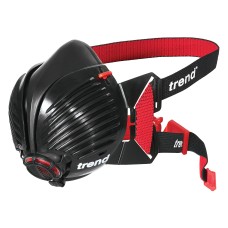 Trend Air Stealth respirator mask. Small/Medium size half mask with twin P3 rated filters.