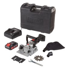 T18S 18V Biscuit Jointer Kit (1 x 4Ah Battery and Fast Charger) - UK & Eire sale only