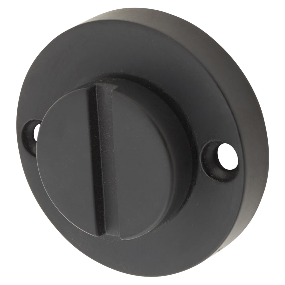 Bathroom Turn & Release - 32mm Diameter - Matt Black - view 2