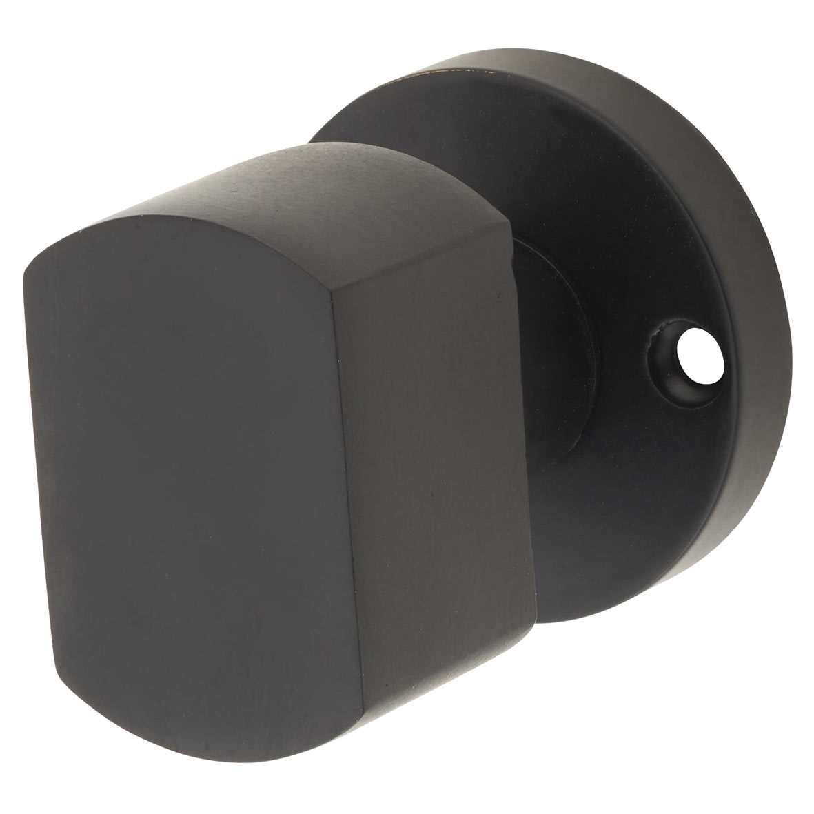 Bathroom Turn & Release - 32mm Diameter - Matt Black - view 3