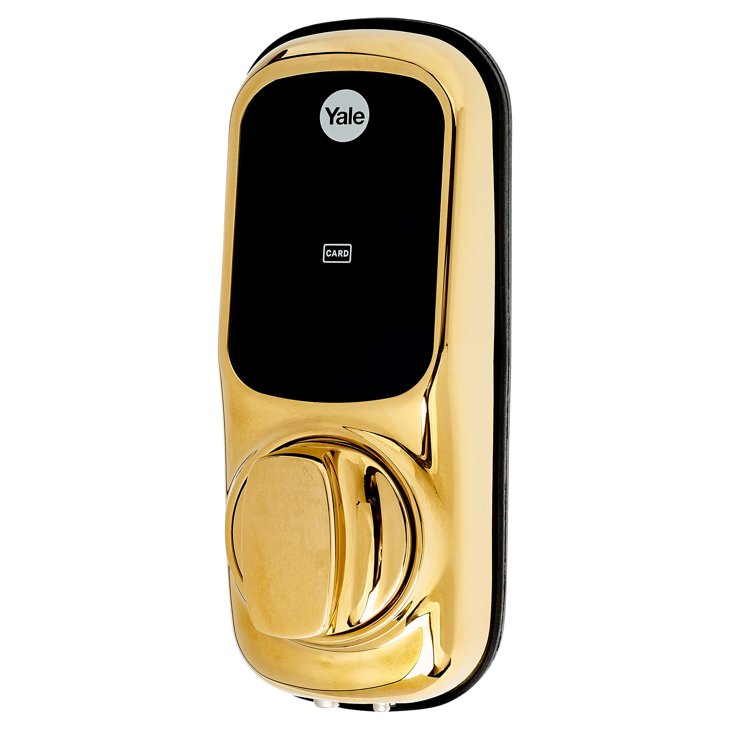 Keyless Connected Ready Smart Lock - No Module - Polished Brass - YD-01-CON-NOMOD-PB - view 2