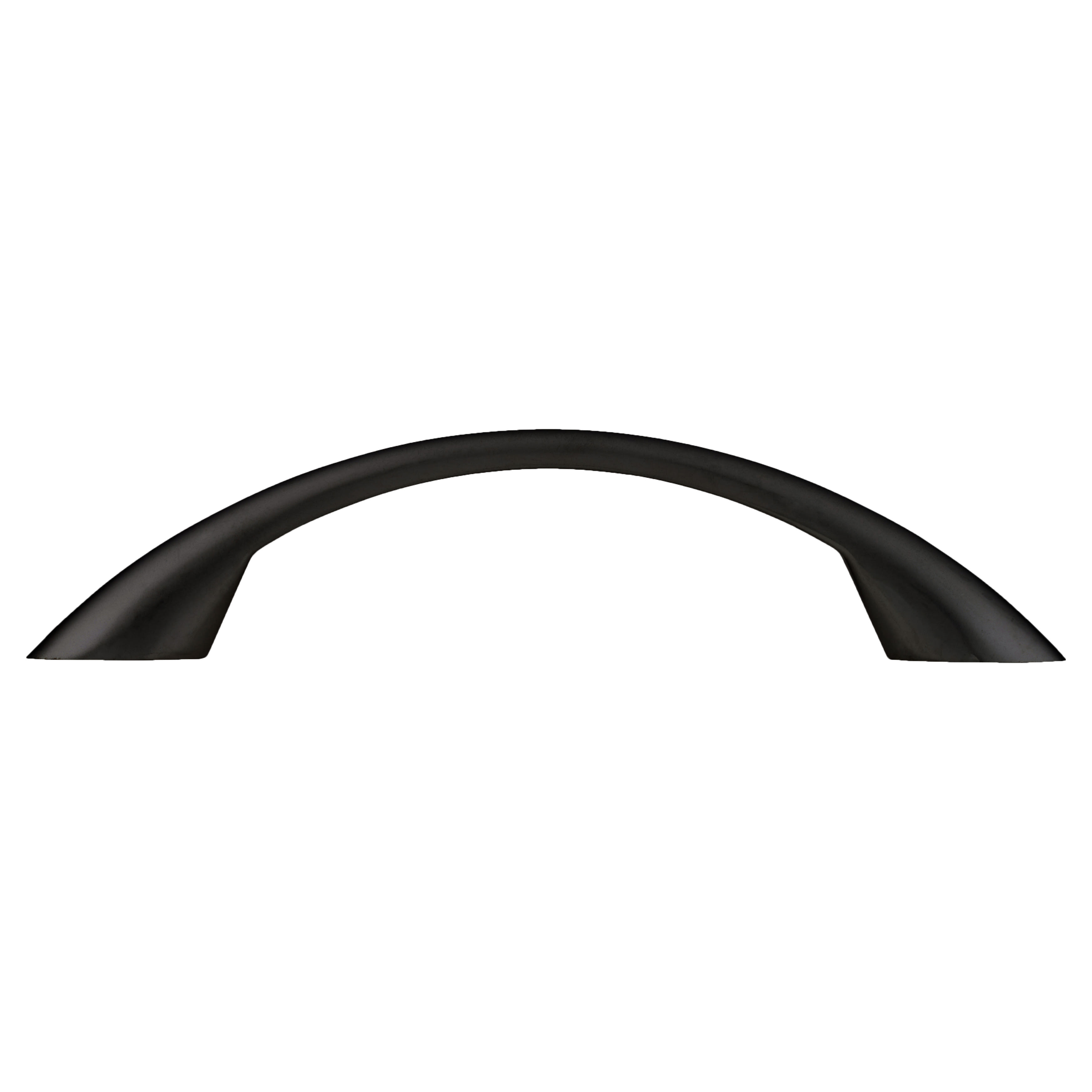 Vali Bow Cabinet Pull Handle - 96mm Centres - Matt Black - view 2